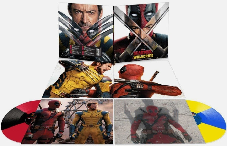 Deadpool & Wolverine OST LP Album vinyl record 4 coloured on Hollywood Limited