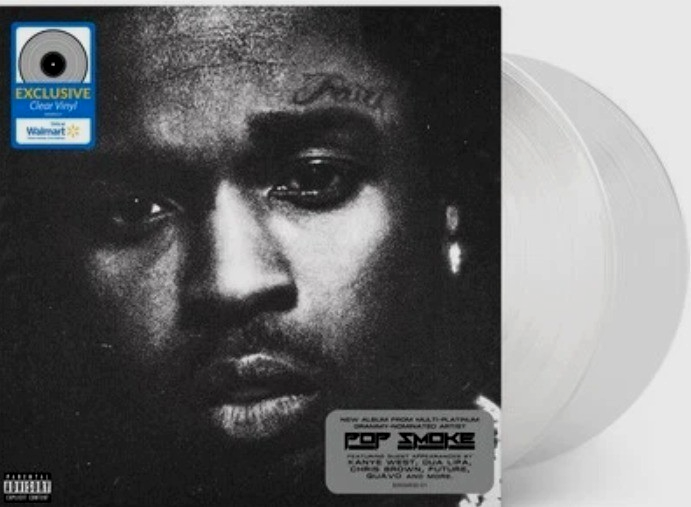 Pop Smoke Faith LP Album vinyl record limited Clear 2022 on Victor Victor