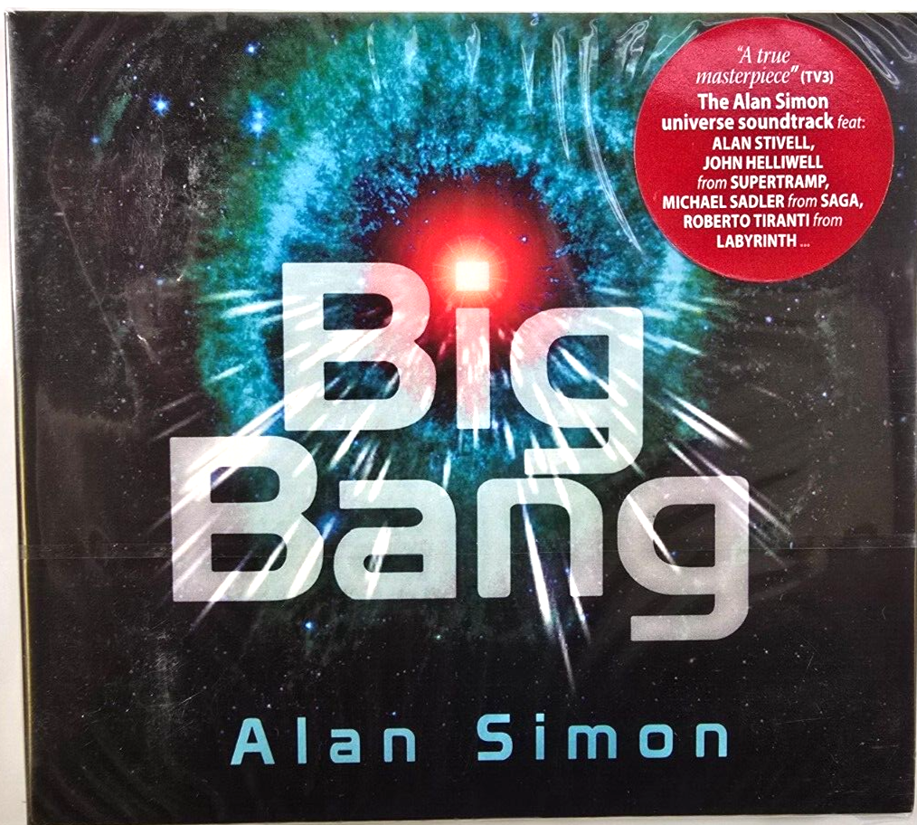 Alan Simon –  Big Bang CD Album on Babaïka Productions in digipak 2018