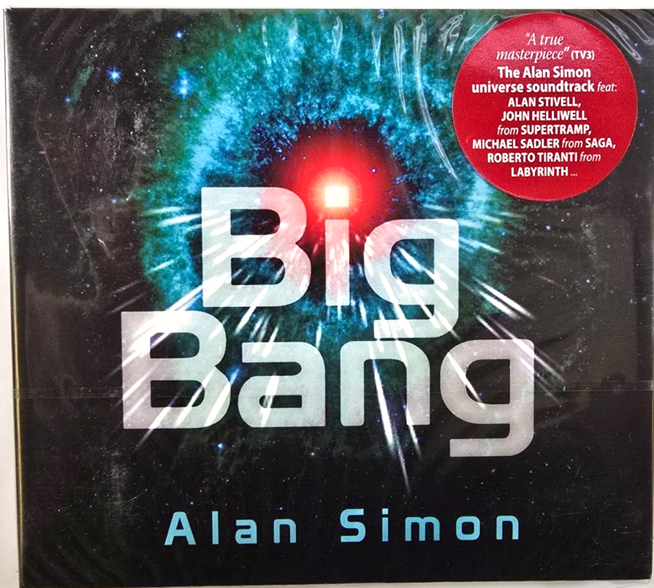 Alan Simon –  Big Bang CD Album on Babaïka Productions in digipak 2018