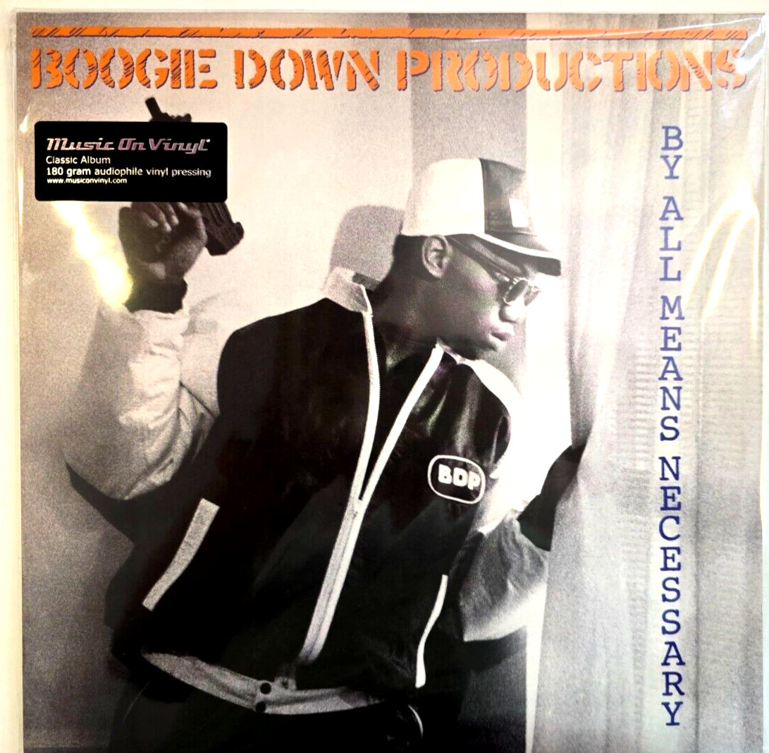 Boogie Down Productions By All Means Necessary LP Album vinyl record 180g 2015