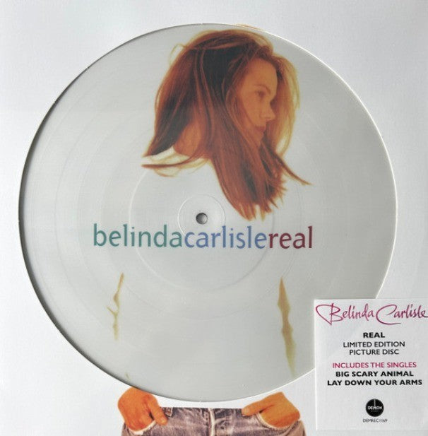 Belinda Carlisle Real LP Album vinyl record limited picture disc 2024 on Demon