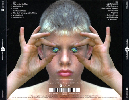 Marillion – Marbles CD Album in digipak 2 Disc Reissue on Kscope prog 2021