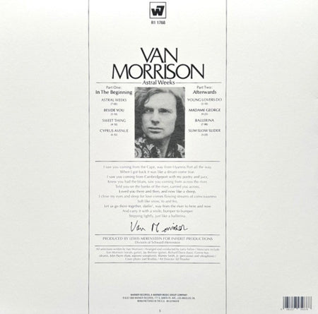 Van Morrison What's It Gonna LP Album vinyl record limited grey blues rock 2022
