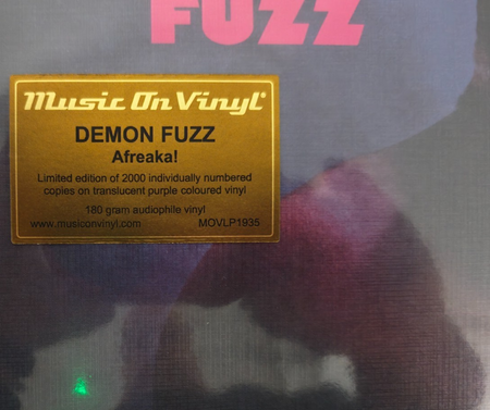 Demon Fuzz Afreaka! LP Album vinyl record limited Purple 180gram numbered