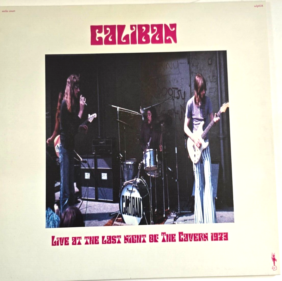 CALIBAN Live At The Last Night Of The Cavern 1973 LP Album vinyl record limited