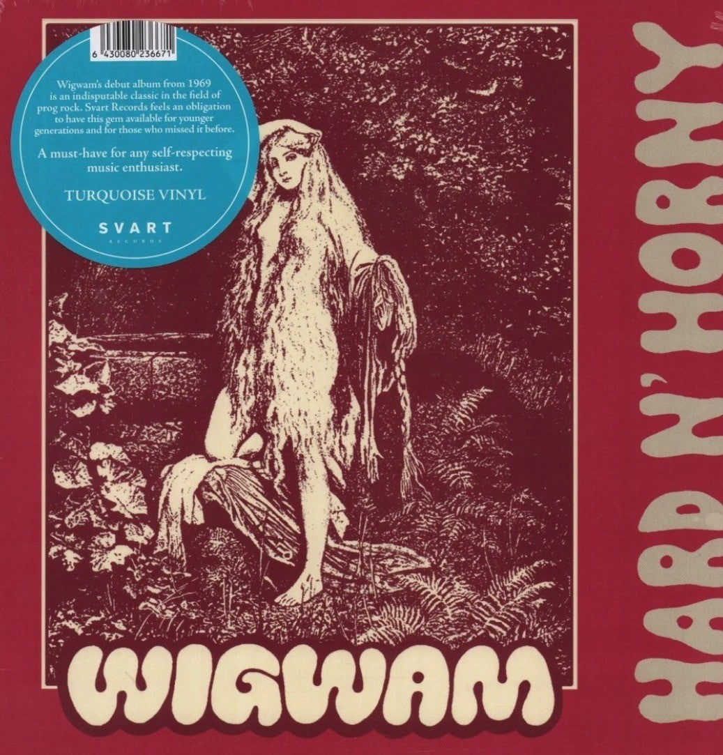 Wigwam Hard N' Horny LP Album vinyl record Limited Turquoise 2025 on Svart