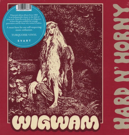 Wigwam Hard N' Horny LP Album vinyl record Limited Turquoise 2025 on Svart