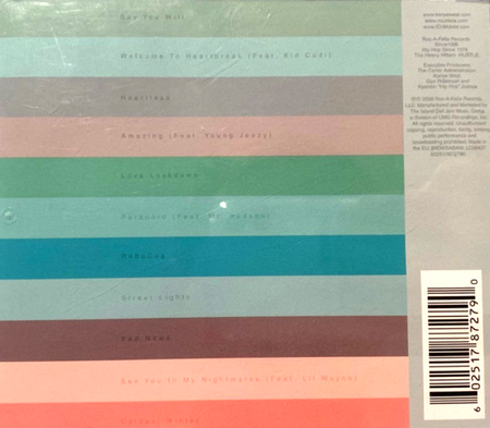 Kanye WestMy Beautiful Dark Twisted Fantasy CD Album 2010 on	Roc-A-Fella
