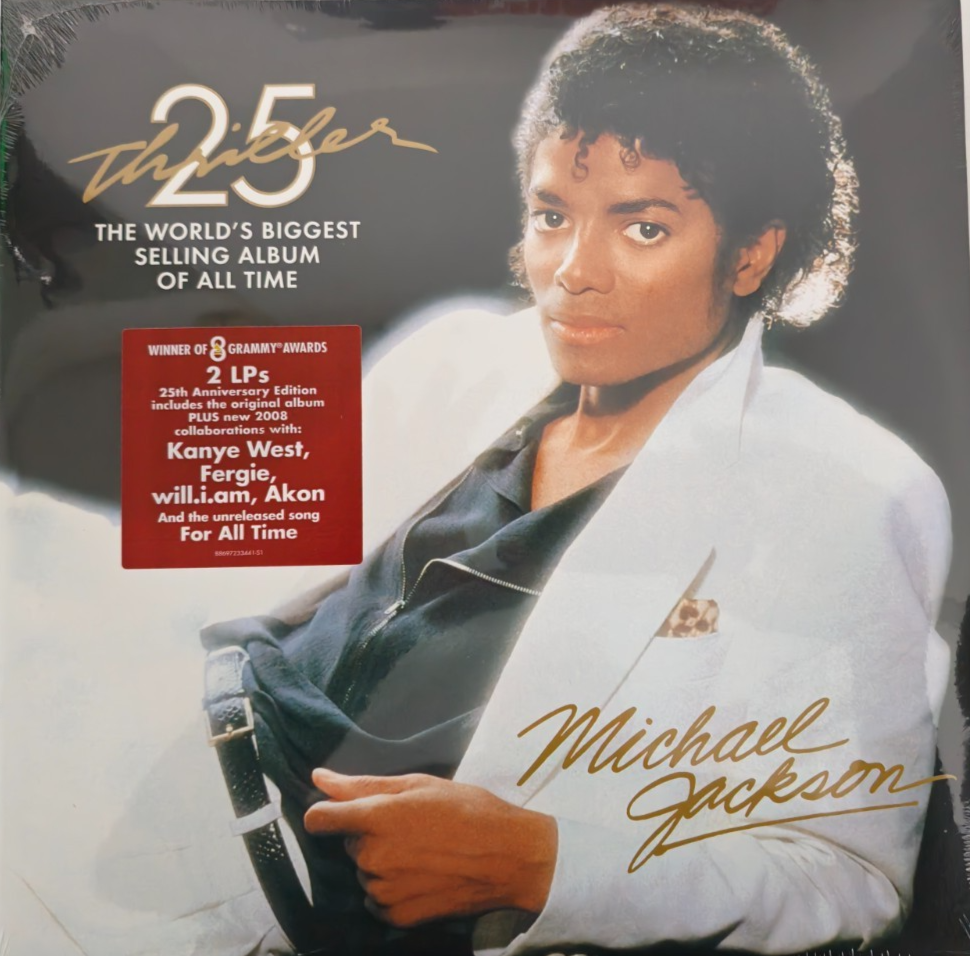 Michael Jackson Thriller 25 LP Album vinyl record Epic 25th Anniversary 2008
