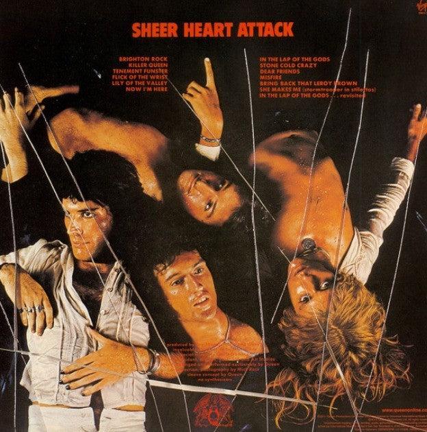 Queen Sheer Heart Attack LP Album vinyl record Half Speed Remaster 2015 reissue