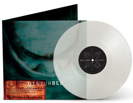 Disturbed – The Sickness LP Album vinyl record 2025 Anniversary Milky Clear