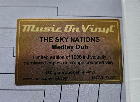 Sky Nations Medley Dub  limited ed numbered orange LP Album vinyl record 2022