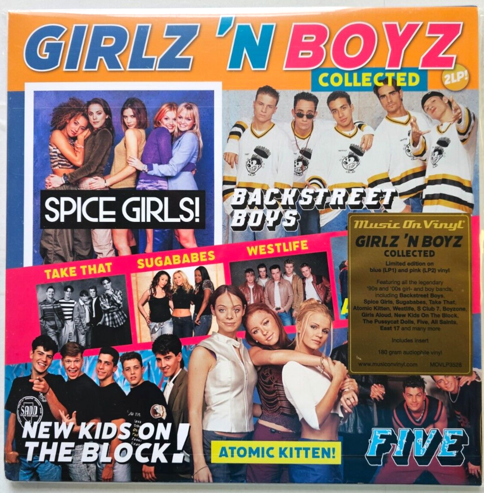 Girlz 'N Boyz Collected Limited Edition 2 x coloured LP Album vinyl record 2023