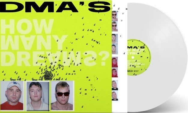 DMA's How Many Dreams? LP Album vinyl record Limited edition white 2023