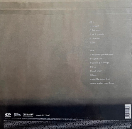 Jars Of Clay Much Afraid LP Album vinyl record 2024 numbered clear remastered