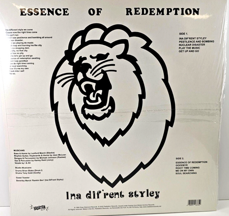 Sceptre Essence Of Redemption Ina Dif'rent Styley LP Album vinyl record 2022