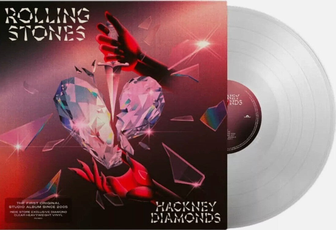 Hackney Diamonds LP album vinyl record limited clear 2023 in Gatefold sleeve