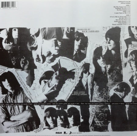 Jefferson Airplane Surrealistic Pillow LP Album vinyl record remastered 2017