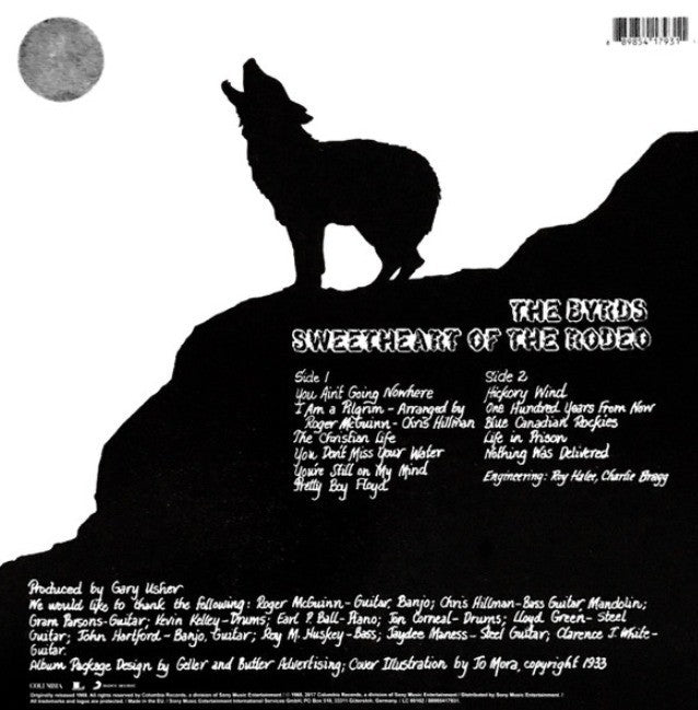 The Byrds Sweetheart Of The Rodeo LP Album vinyl record 2017 remastered reissue