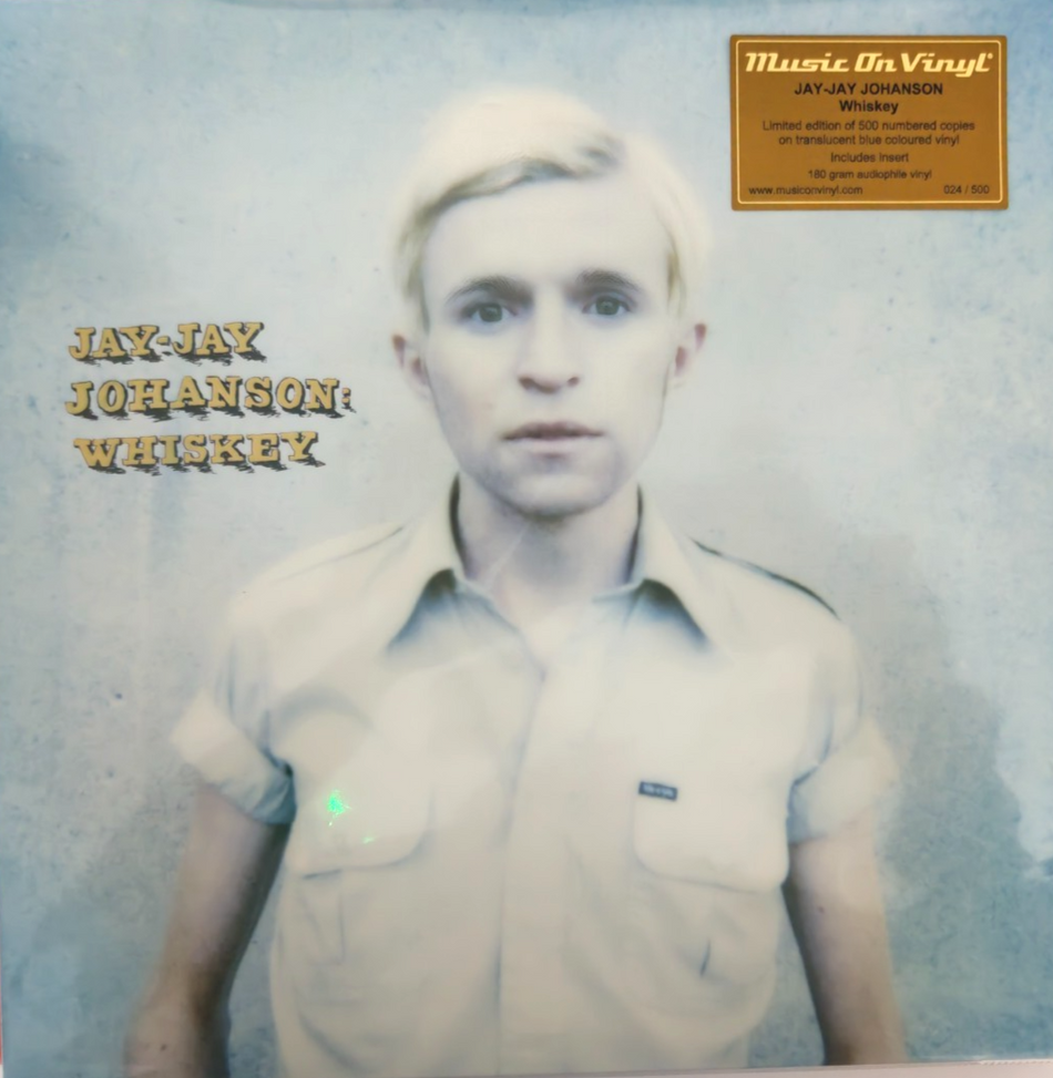 Jay-Jay Johanson Whiskey LP Album vinyl record limited Blue 180gram numbered
