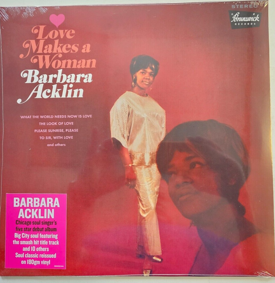 Barbara Acklin – Love Makes A Woman 2019 LP Album vinyl record reissue soul