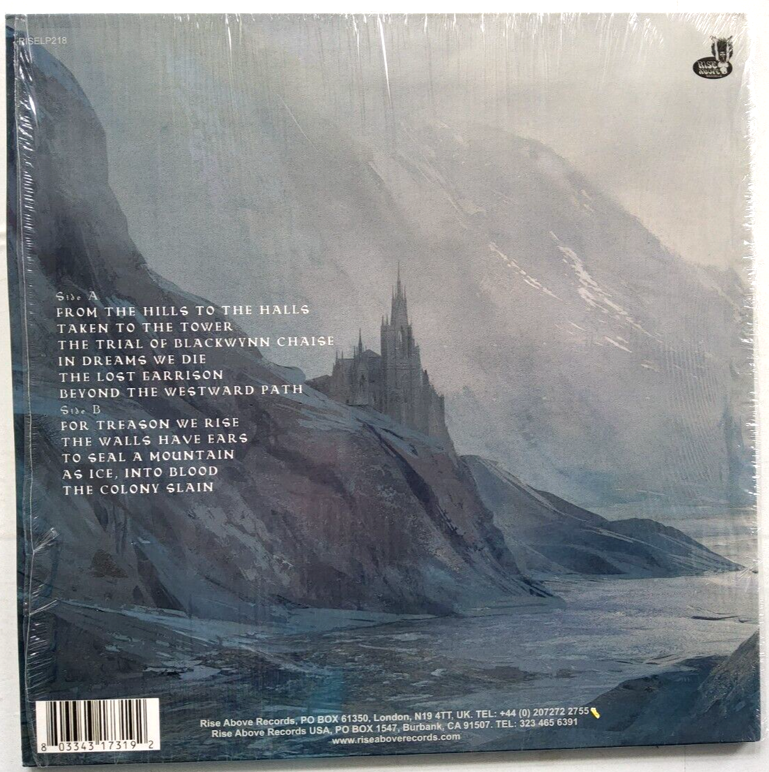 Age Of Taurus - The Colony Slain 2018 Limited Edition LP Album vinyl record NM 
