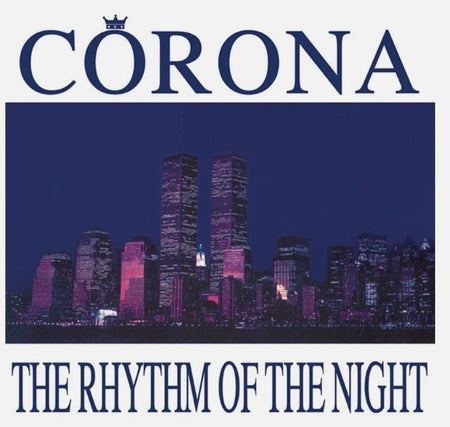 Corona The Rhythm Of The Night 12" vinyl record limited blue 2026 reissue