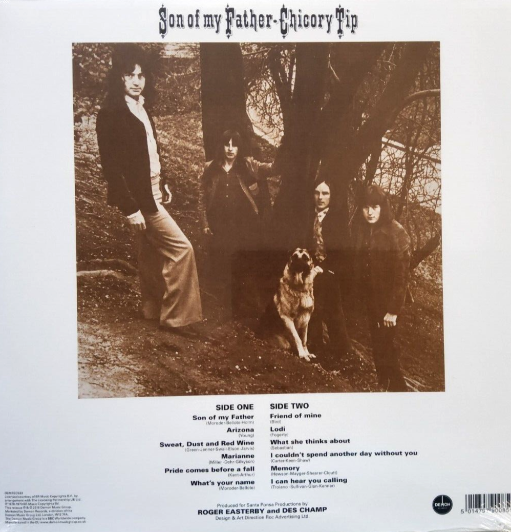 Chicory Tip Son Of My Father 2013 limited edition brown LP Album vinyl record