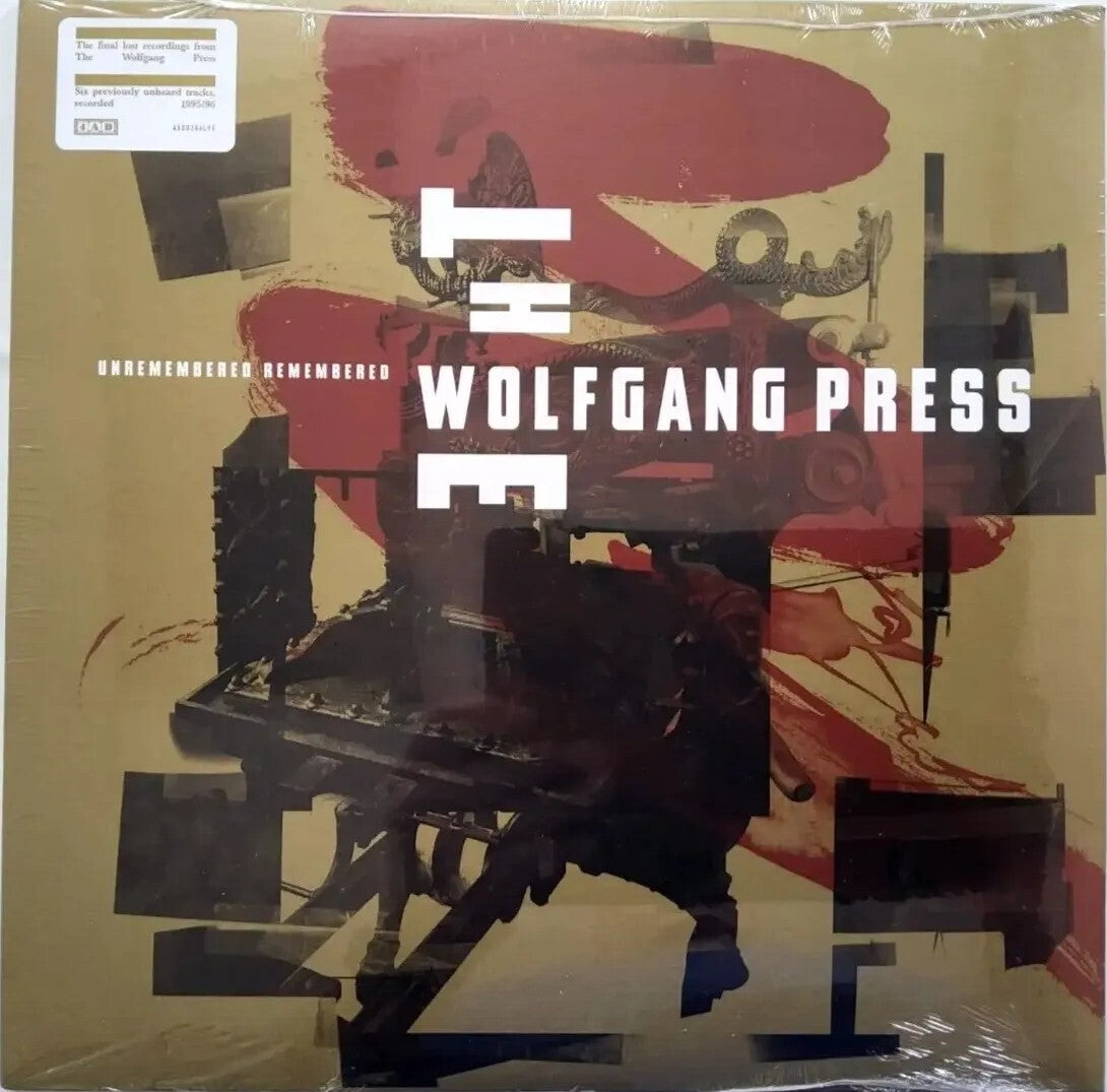 The Wolfgang Press – Unremembered Remembered 2020 RSD RED LP Vinyl record album