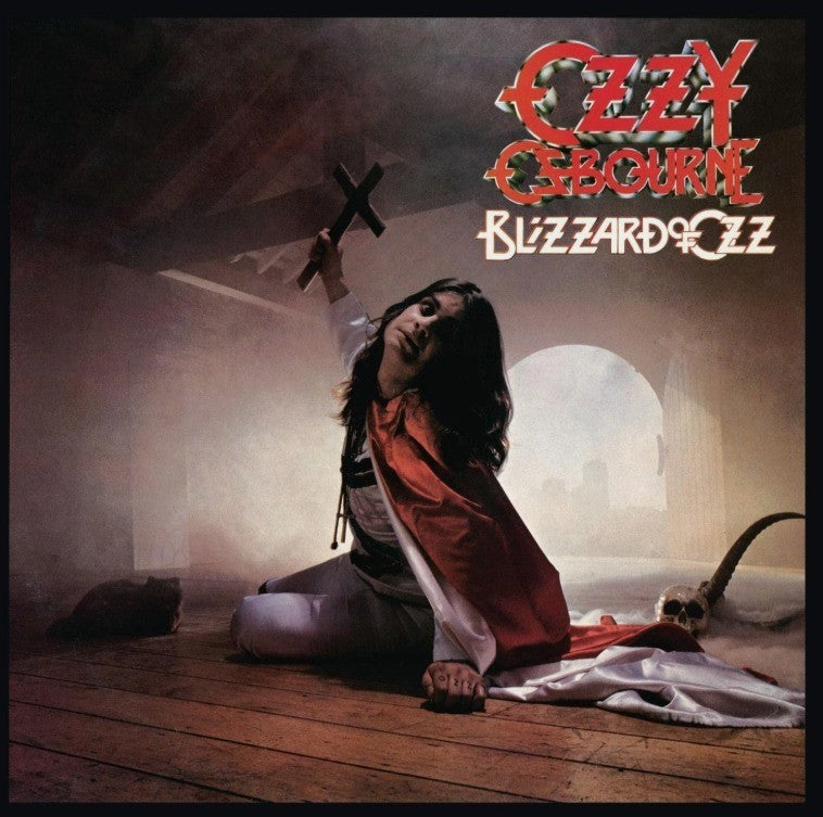 Ozzy Osbourne Blizzard Of Ozz LP Album Vinyl Record limited silver red 2019 Epic