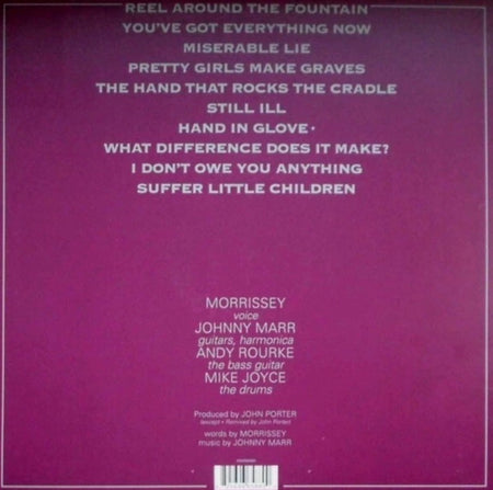 The Smiths The Smiths LP album vinyl record reissue on Warner Music 2012