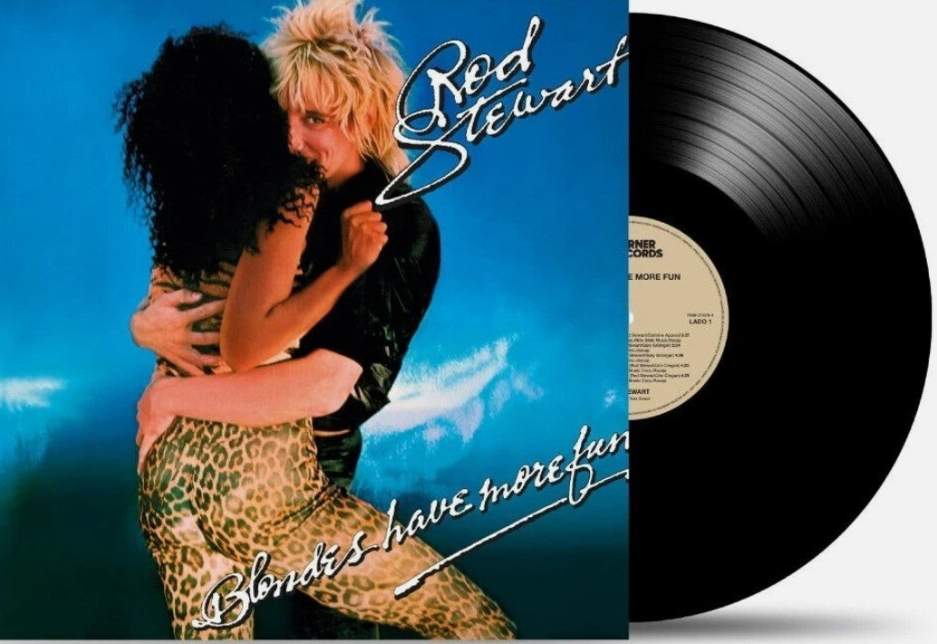 Rod Stewart  Blondes Have More Fun LP Album vinyl record 2023 on Warner Import