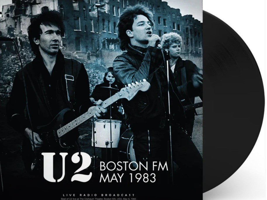 U2 – Boston FM May 1983 LP Album vinyl record 2021 on Cult Legends 180gram