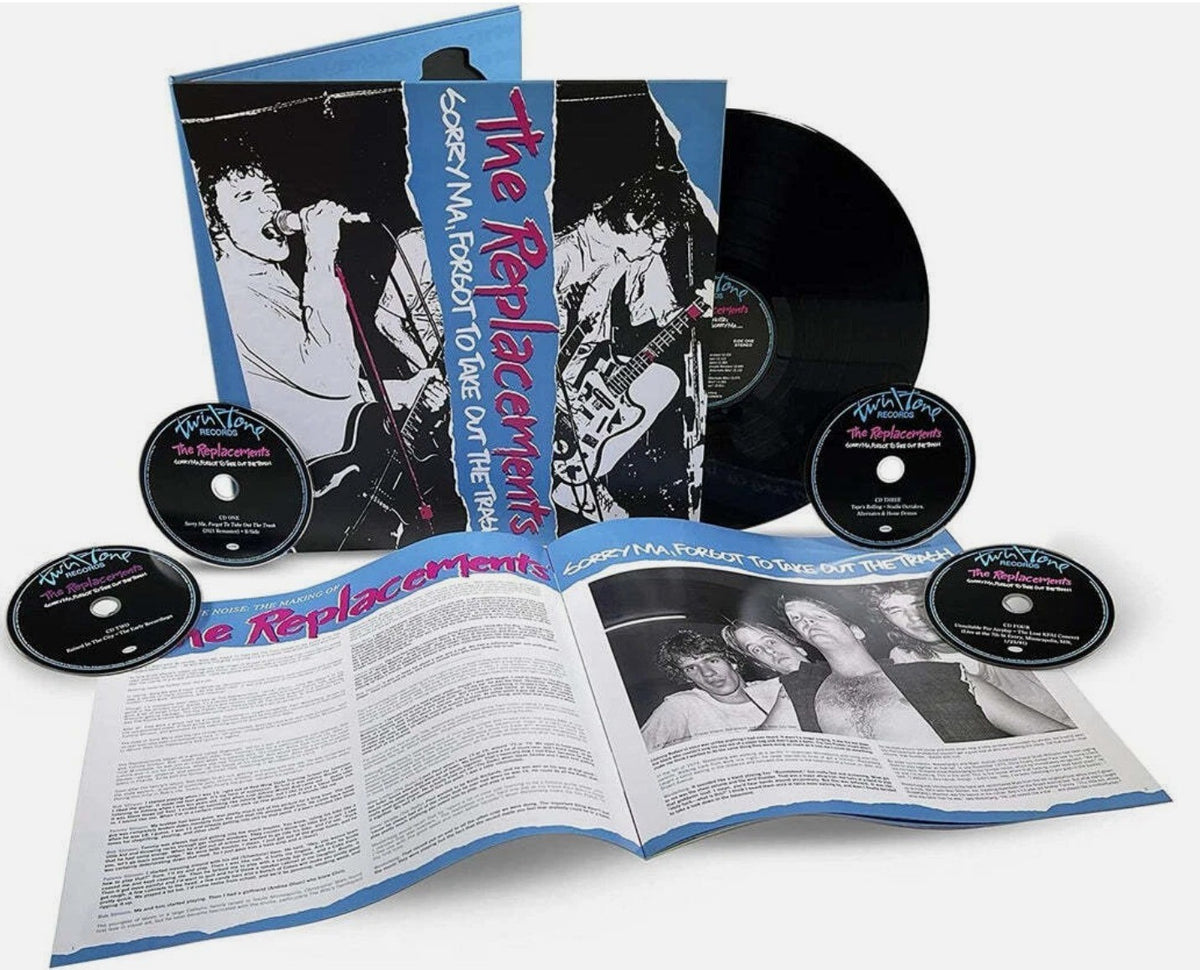 The Replacements Sorry Ma Forgot To Take Out The Trash 2021 CD Deluxe Boxset 3CD