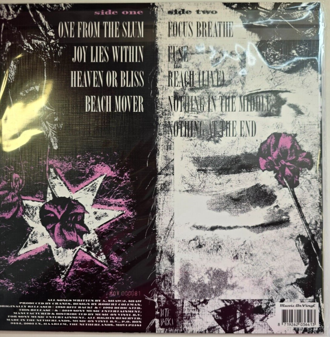 Cranes – Self-Non-Self LP Album vinyl record Limited marbled numbered 180gram