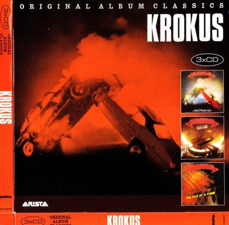 Krokus – Original Album Classics CD Boxset 3 Disc Set on Sony 2012 compilation