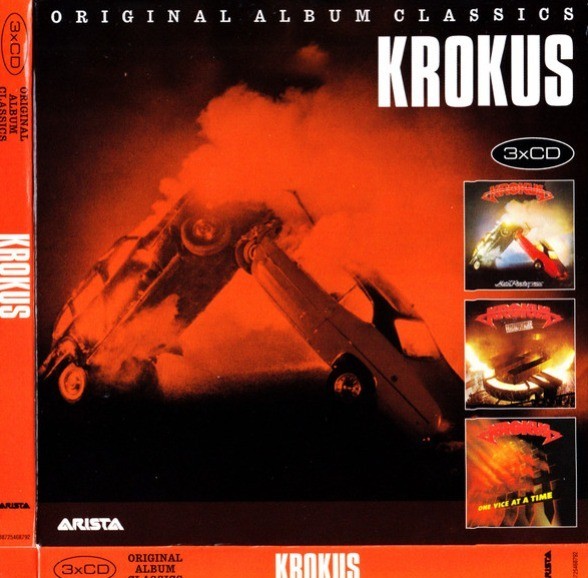 Krokus – Original Album Classics CD Boxset 3 Disc Set on Sony 2012 compilation