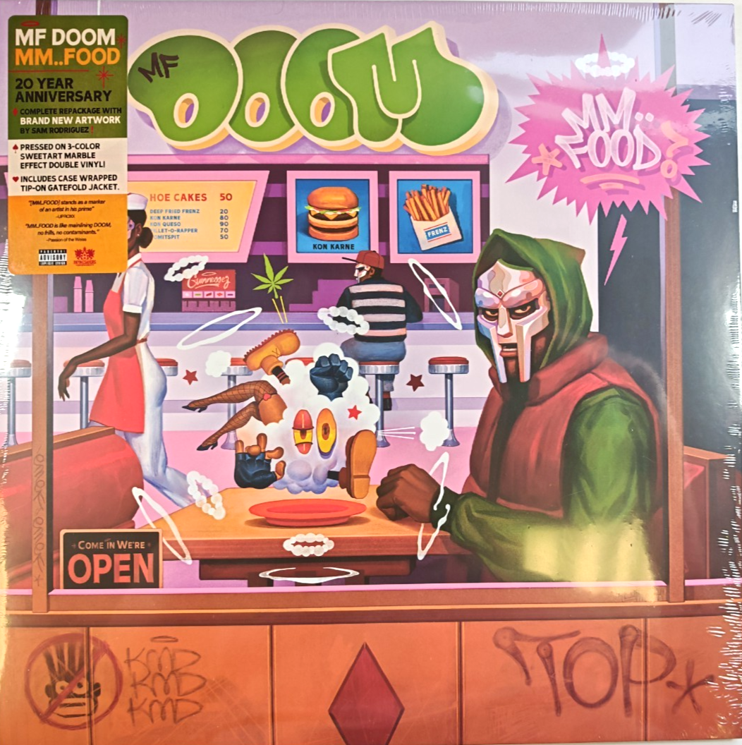 Mf Doom MM FOOD LP Album vinyl record Sweet Marble 20th Anniversary alt artwork