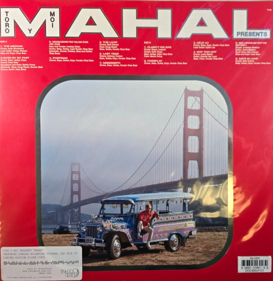 Toro Y Moi Mahal LP Album vinyl record 2022 limited silver on Dead Oceans clear