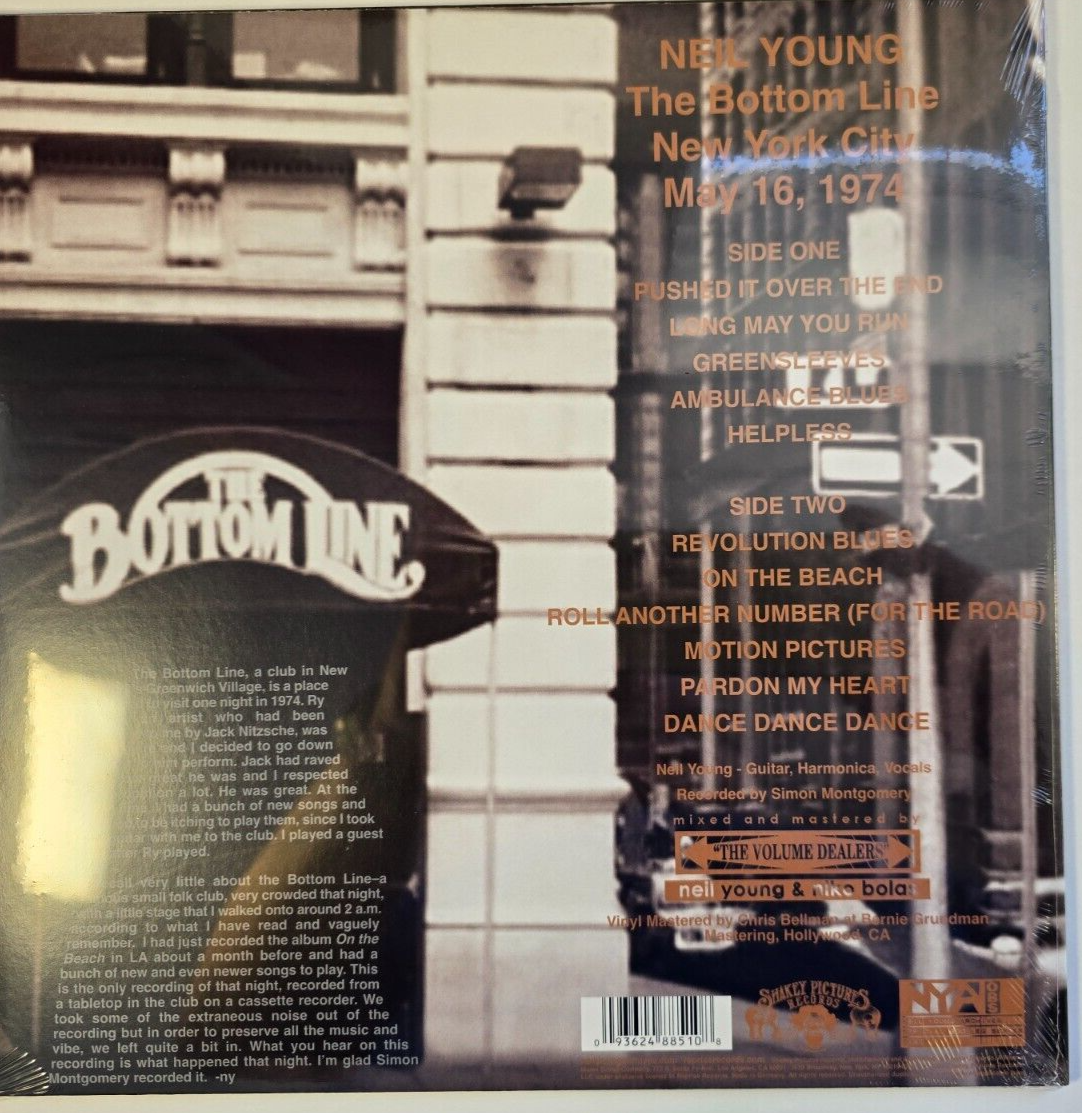 Neil Young Citizen Kane Jr Blues LP Album vinyl record 2022 US import folk