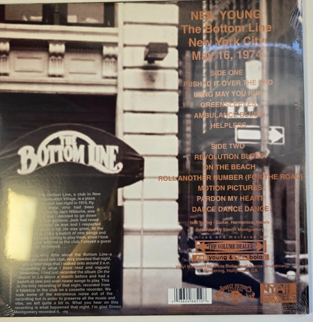 Neil Young Citizen Kane Jr Blues LP Album vinyl record 2022 US import folk