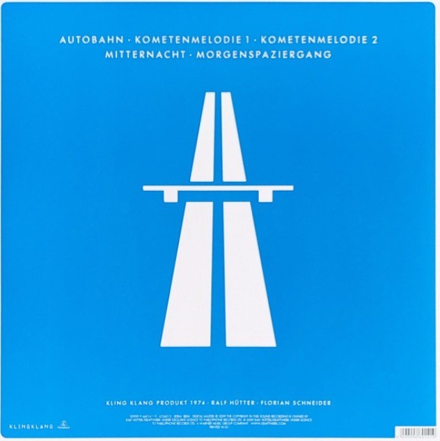 Kraftwerk Autobahn LP Album vinyl record 2020 remastered reissue limited Blue