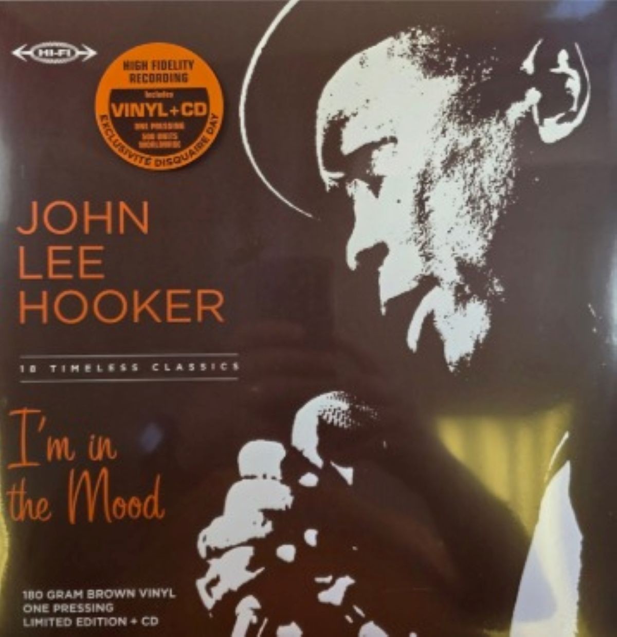 John Lee Hooker I'm in the Mood LP Album Vinyl Record RSD 2024 Limited with CD 