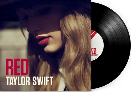 Taylor Swift Red LP Album vinyl record 2012 on Big Machine Black edition