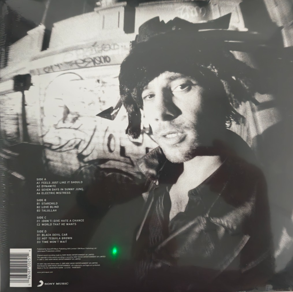 Jamiroquai Dynamite LP Album Vinyl Record 2022 reissue on Sony