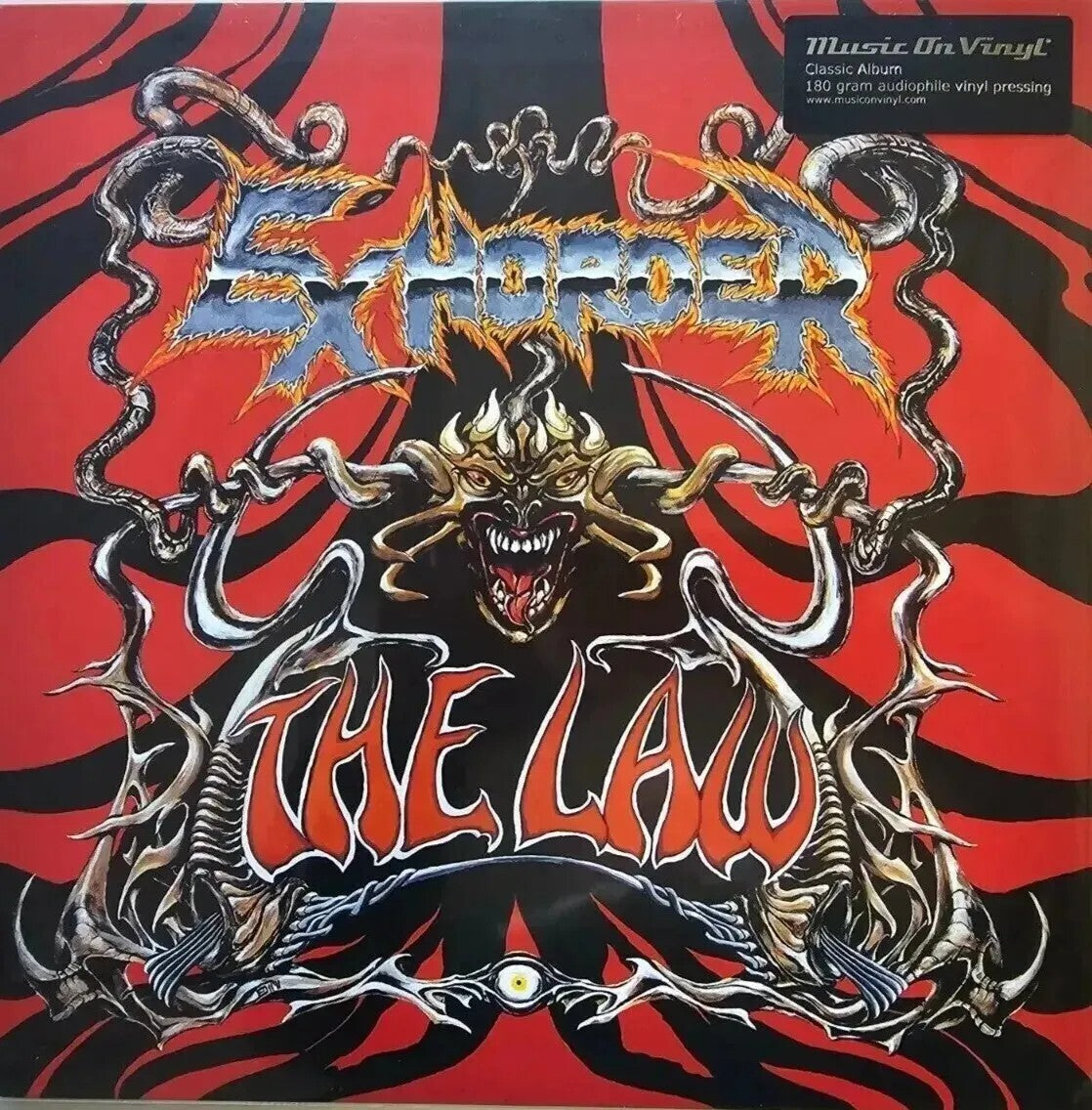 Exhorder – The Law LP Album Vinyl record 180gram reissue 2023 remastered black
