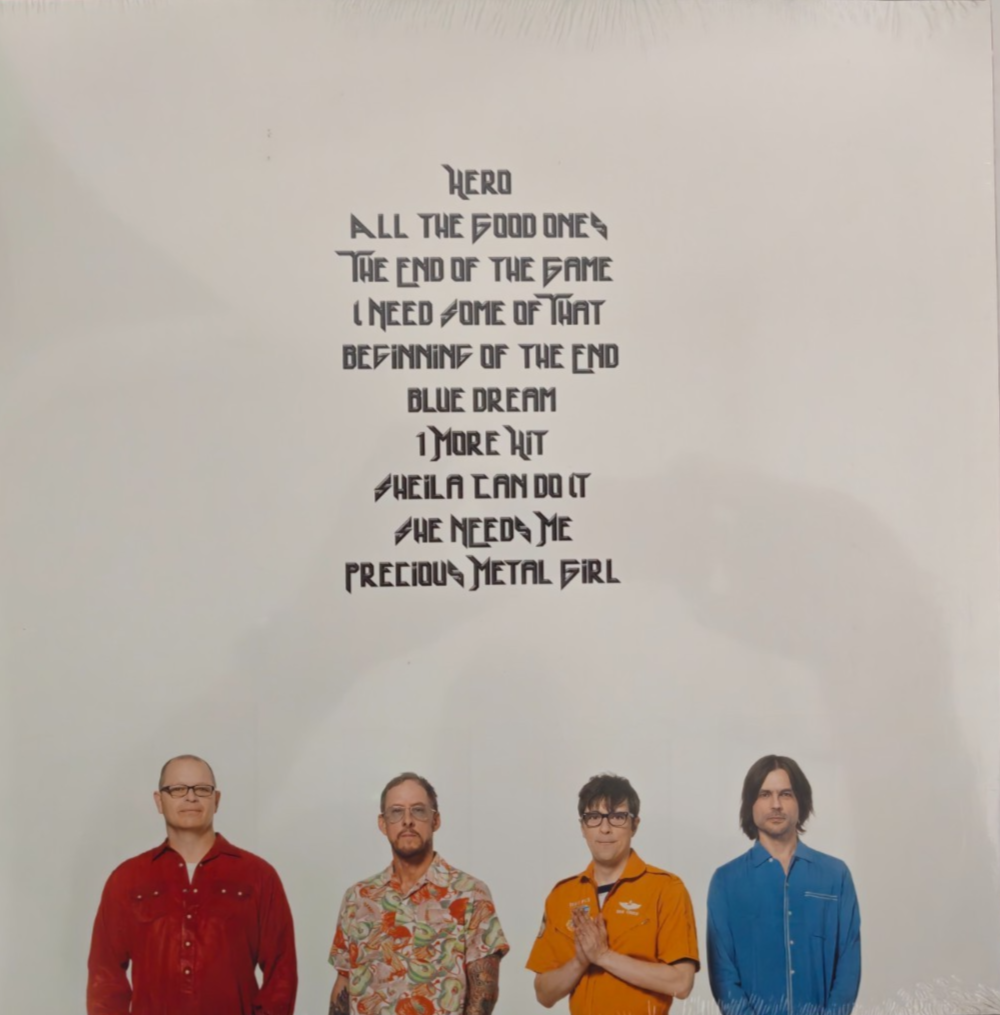 Weezer Van Weezer LP Album vinyl record 2021 on Crush Music alternative rock