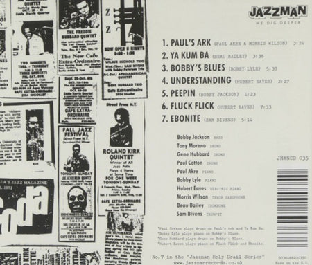 Bobby Jackson The Cafe Extra-Ordinaire Story  CD Album 2010 on Jazzman