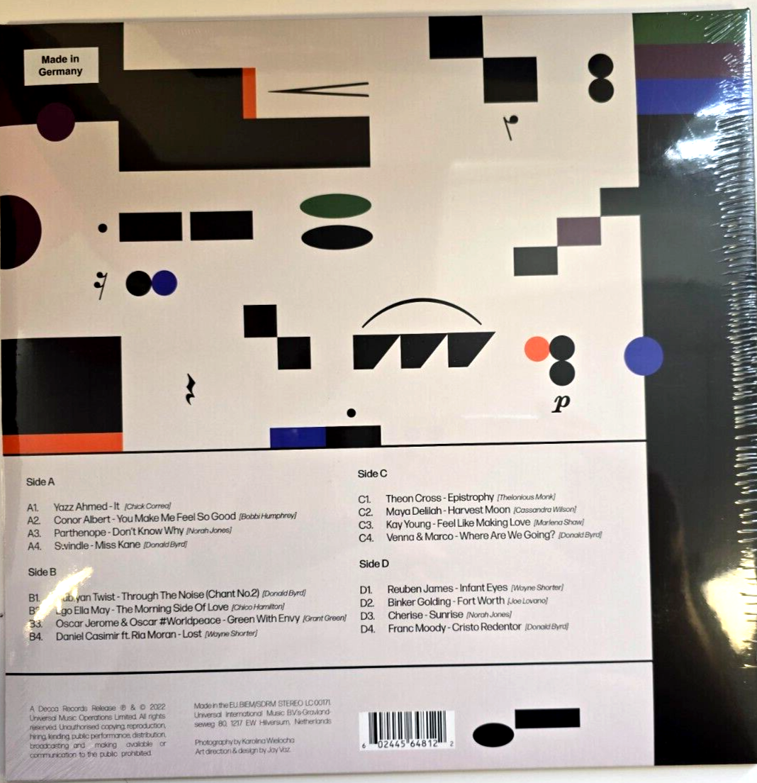 Blue Note Re:imagined II LP Album vinyl record limited clear compilation V/A